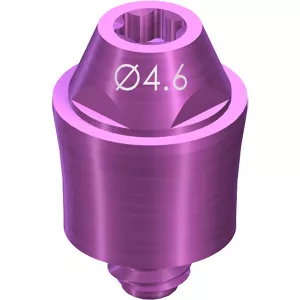 SRA Zygom.Impl.,Ø4 Ex Hex,0°,Ø4.6,GH3.5