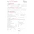 Guarantee Questionnaire