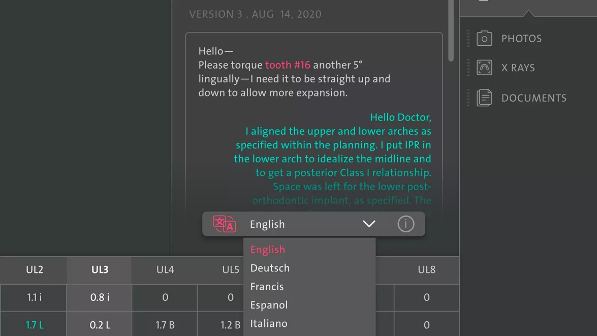 In-App Translation & Comment History