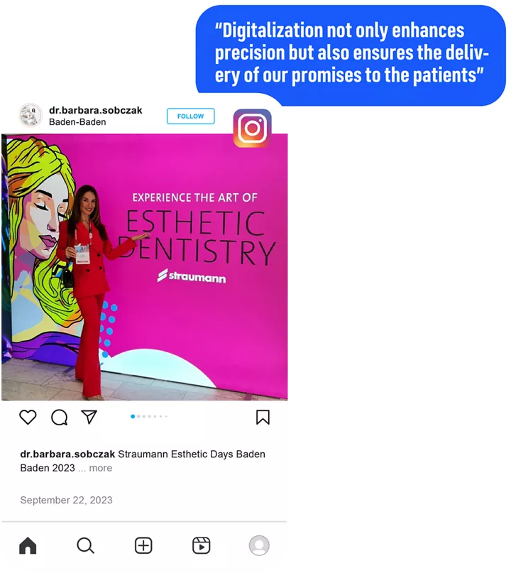 Instagram Post by Dr.Barbara Sobczak