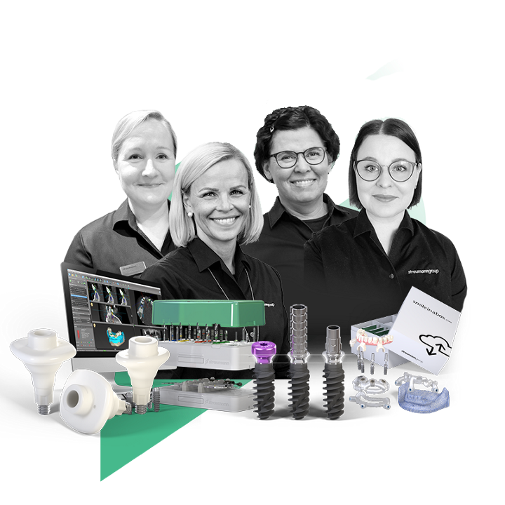 Straumann Finland team with implant solutions and digital dentistry tools