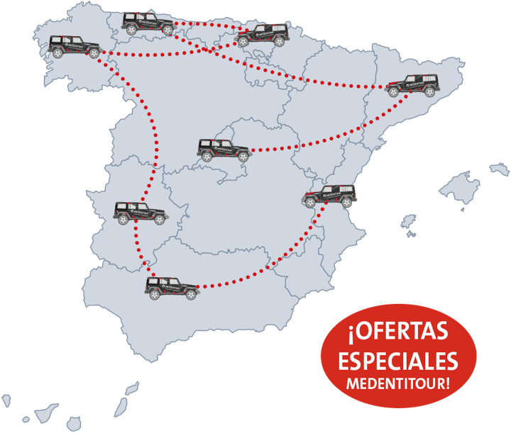 MedentiTours 2019 Map