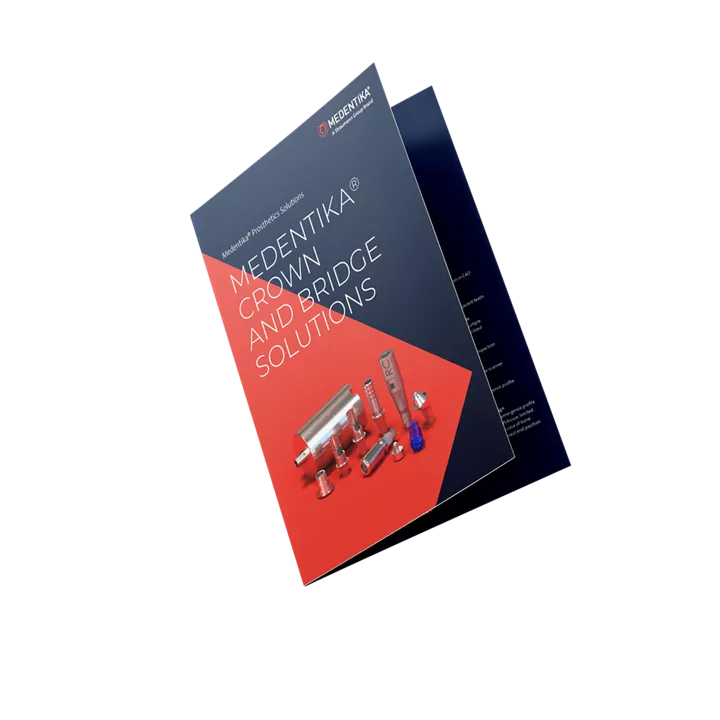 Medentika Kronen und Brücken – Broschüren und Kataloge