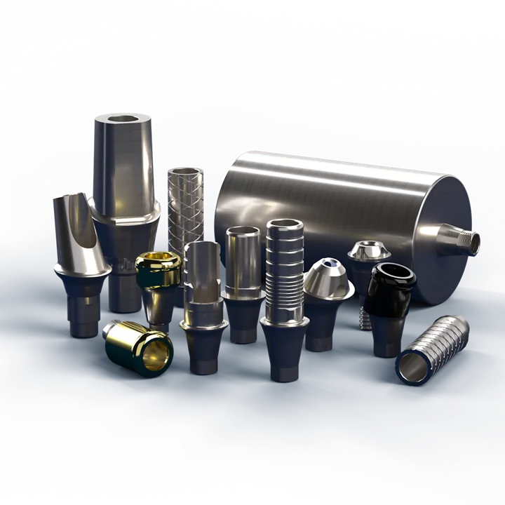 Dental-Abutments für implantatprothetische Versorgungen 