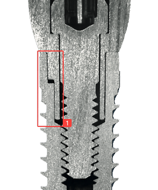 MEDENTiKA ABUTMENT E 100-1 * compatible with Nobel Biocare / NobelReplace® Tapered