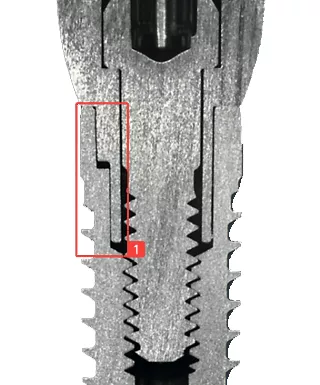 MEDENTiKA ABUTMENT E 100-1 * compatible with Nobel Biocare / NobelReplace® Tapered