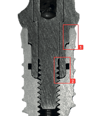 Sectioncuts Abutments T-Series compatible with DENTSPLY SIRONA  / XiVE® S