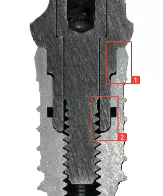 Sectioncuts Abutments T-Series compatible with DENTSPLY SIRONA  / XiVE® S