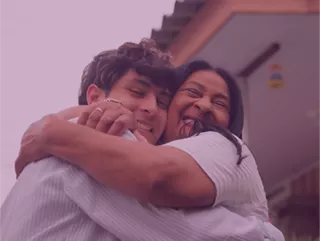 O sorriso da Rosely, que reencontrou a confiança.