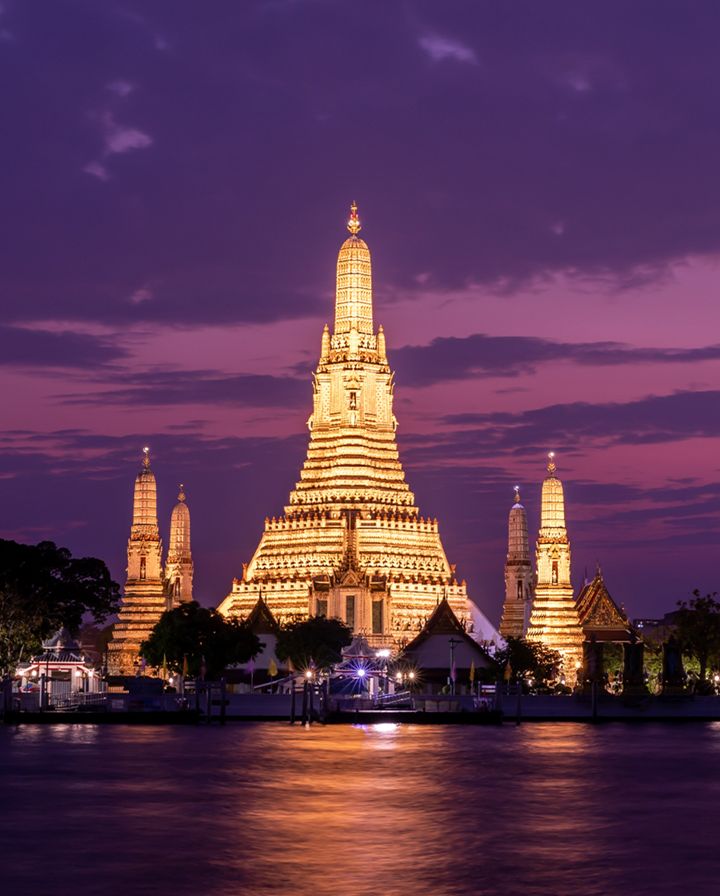 Bangkok touristic view