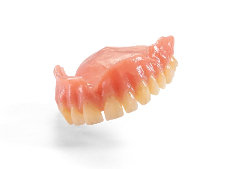 Bild einer CARES Denture Prothese