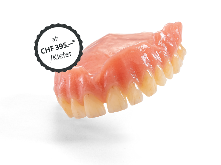 Bild einer CARES Denture Prothese