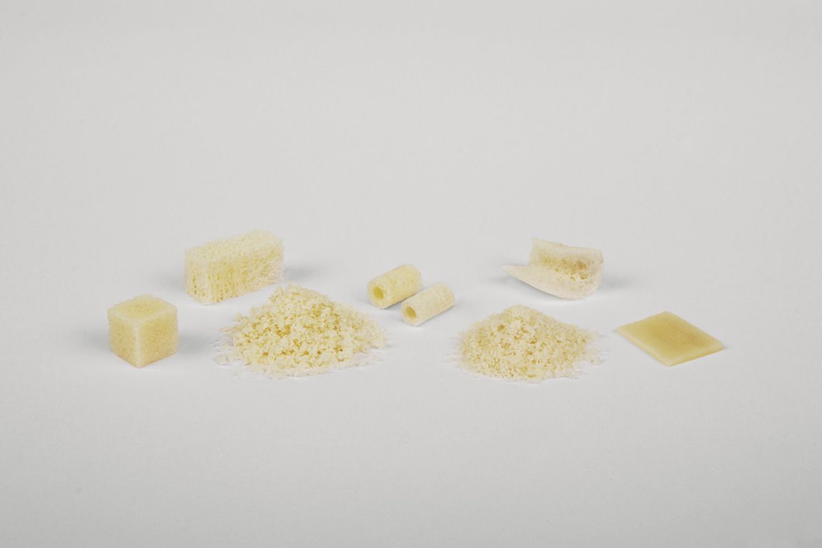 Abb. 5: Allogene Knochenpräparate (maxgraft®, botiss biomaterials GmbH).