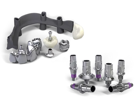 CARES® カスタム補綴物、Straumann® Variobase®