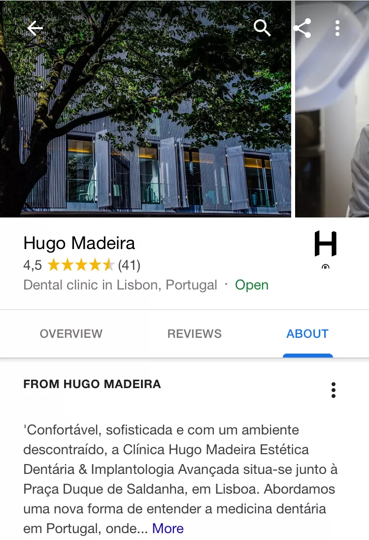 The first thing you need to do is claim your business on Google My Business. Then, when someone searches for your practice, you’ll show up on a Google search.
