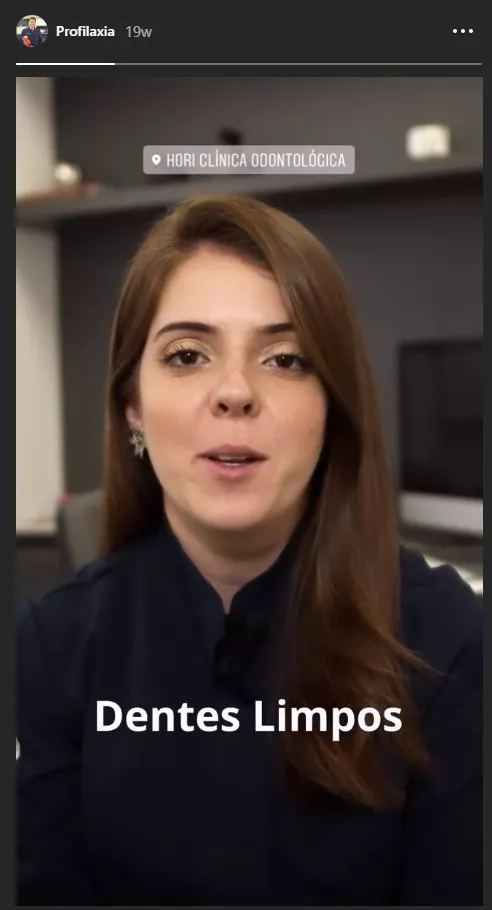 Dr. Frederico Hori and his team use Stories to explain procedures to their target audience. 