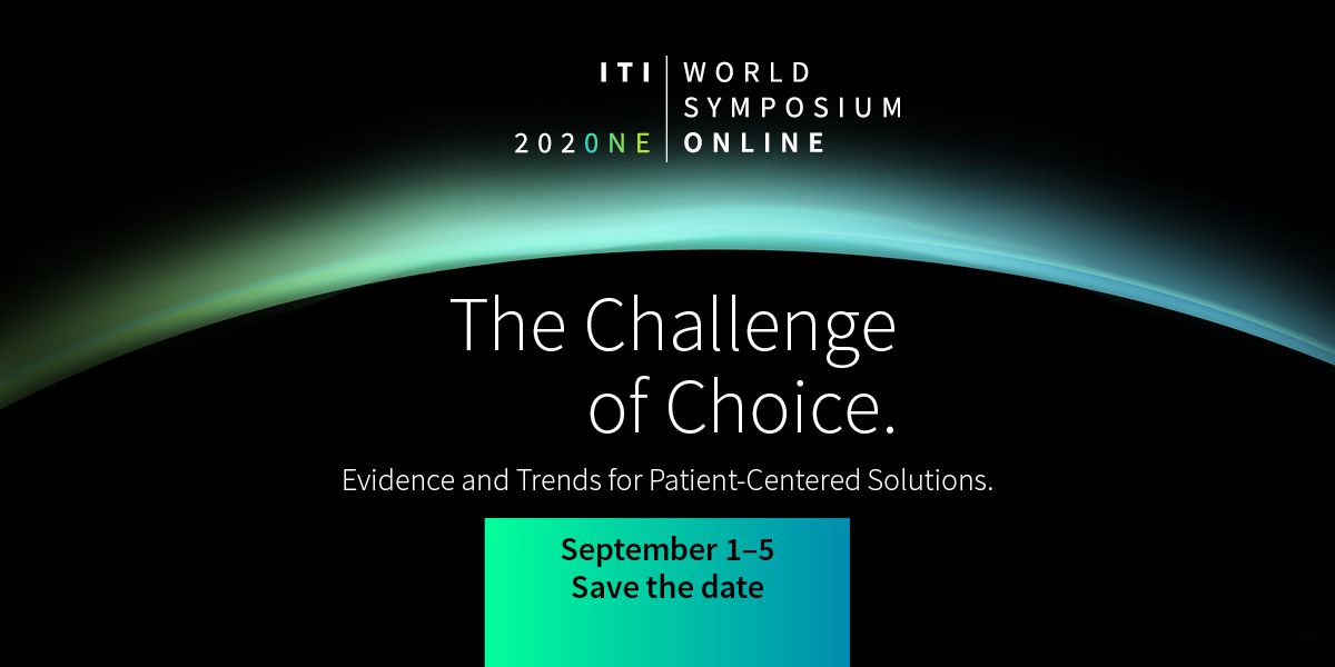 Save the date ITI World Symposium 202ONE THE online event in 2021