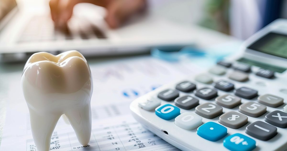 a patient checking the dental implant costs in the UK